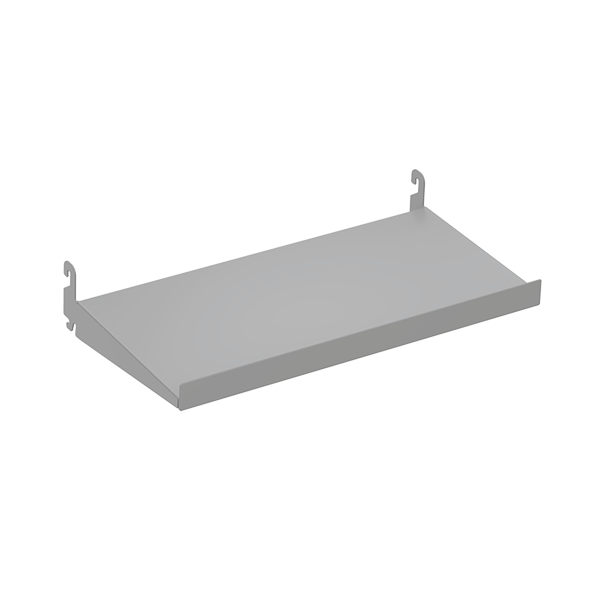 3/4" THICK METAL SHELF WITH LIP