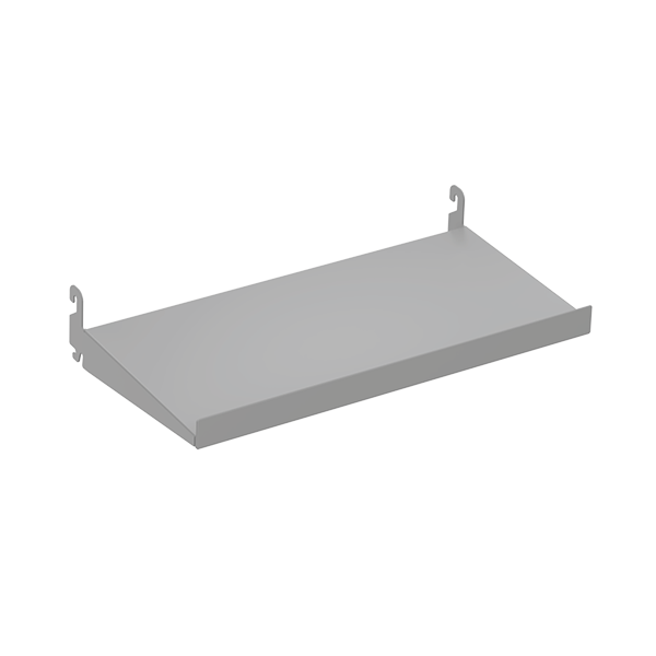 3/4" THICK METAL SHELF WITH LIP