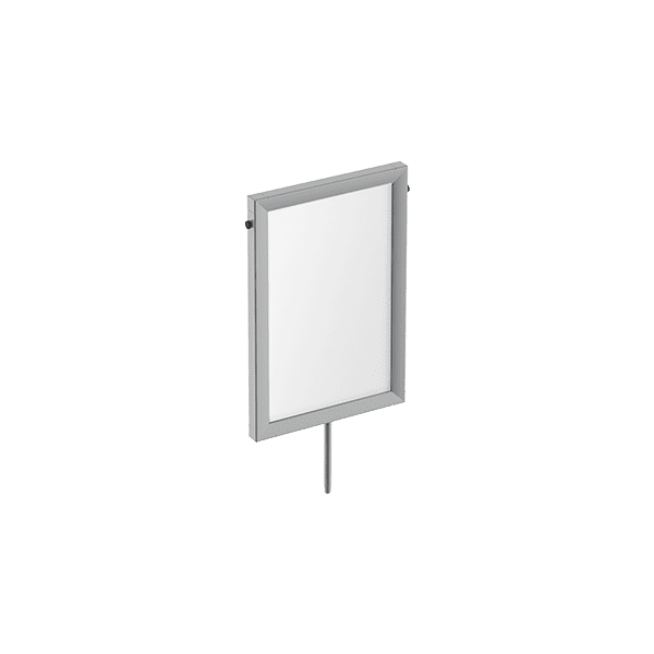 8"W X 12"H SIGN FRAME WITH STEM