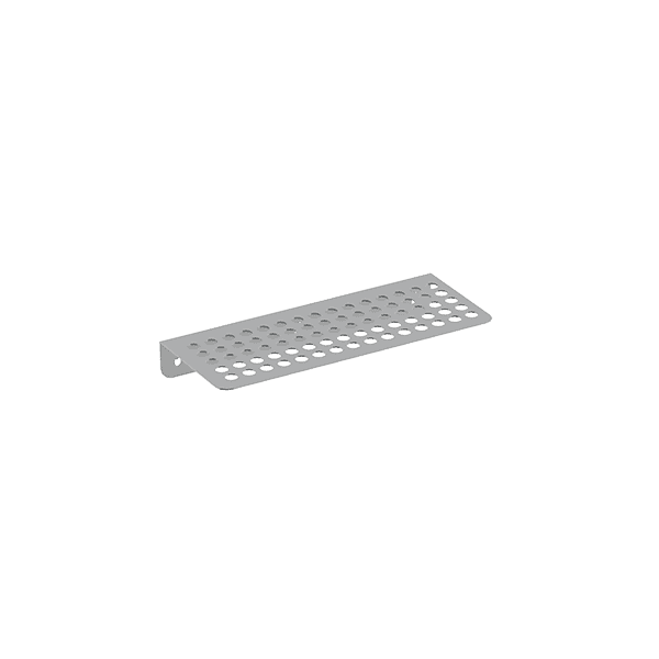 PERFORATED SHOE SHELF FOR PERFORATED PANEL