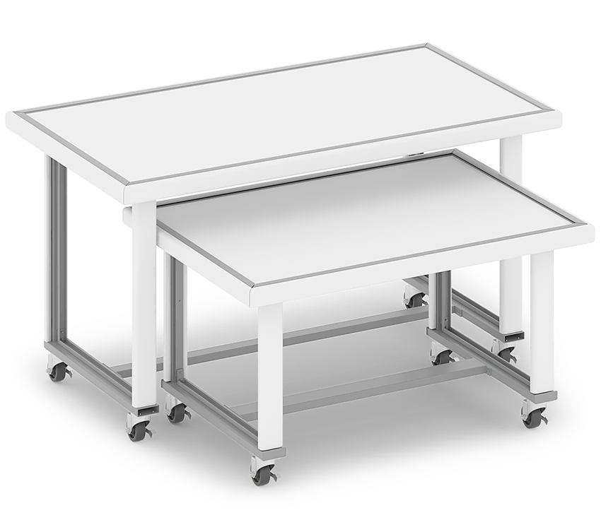 EVT-6032-34-WEBX Evolve Collection Laminated Tables with Cladding